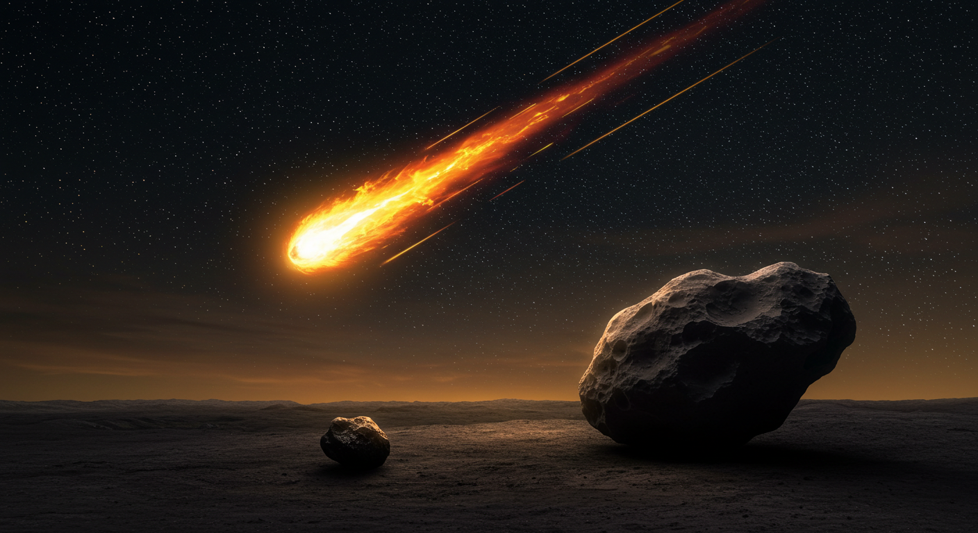 Der Unterschied zwischen Meteoren, Meteoriten und Asteroiden