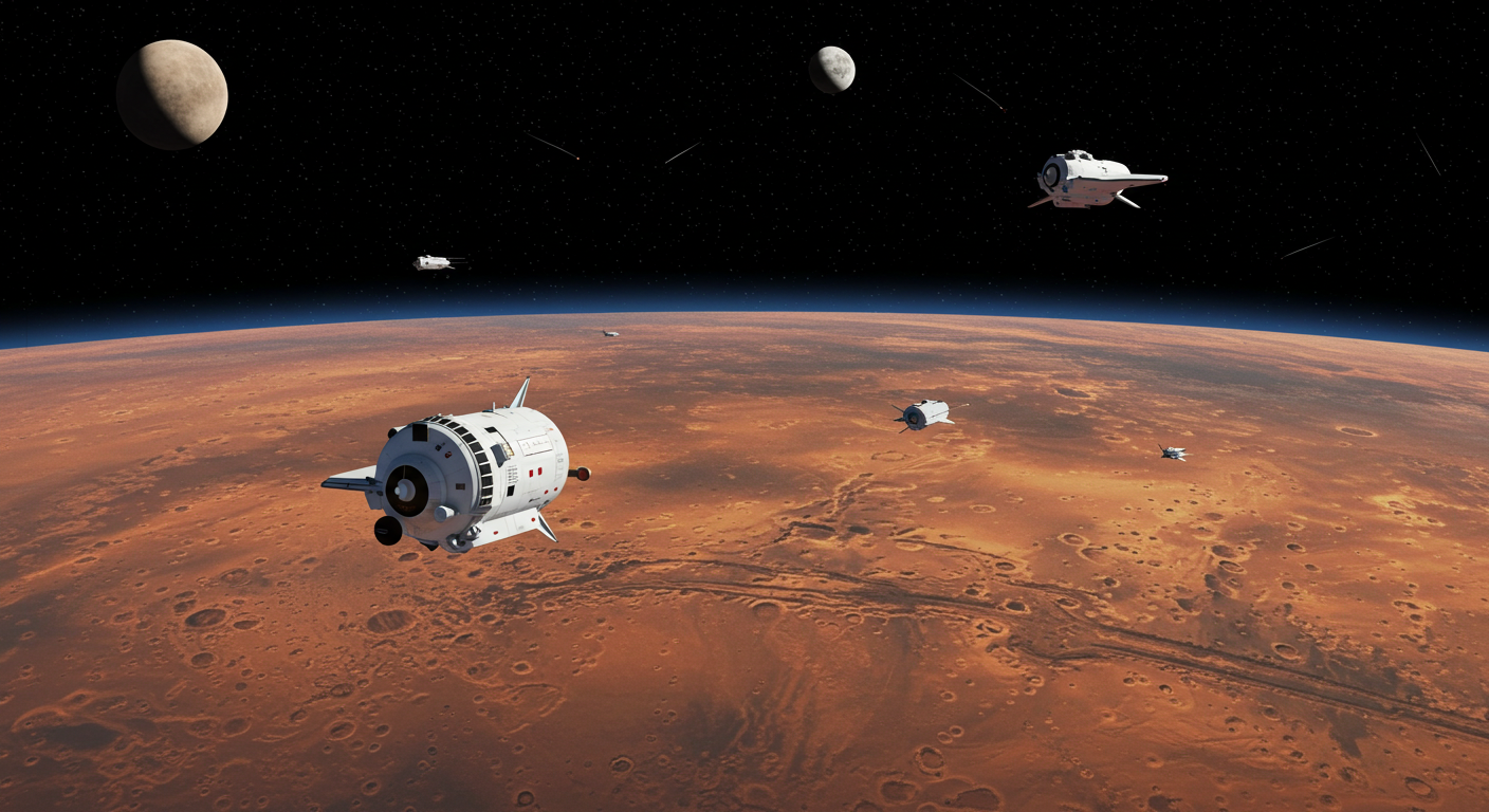 Mars-Missionen: Wer kommt zuerst auf den roten Planeten?