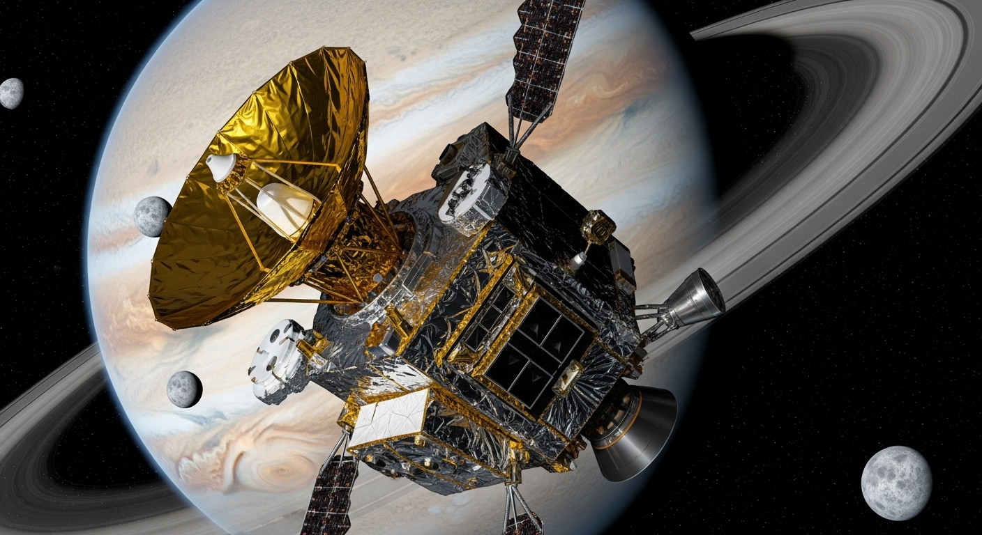 Raumsonden: Erforschung der äußeren Planeten